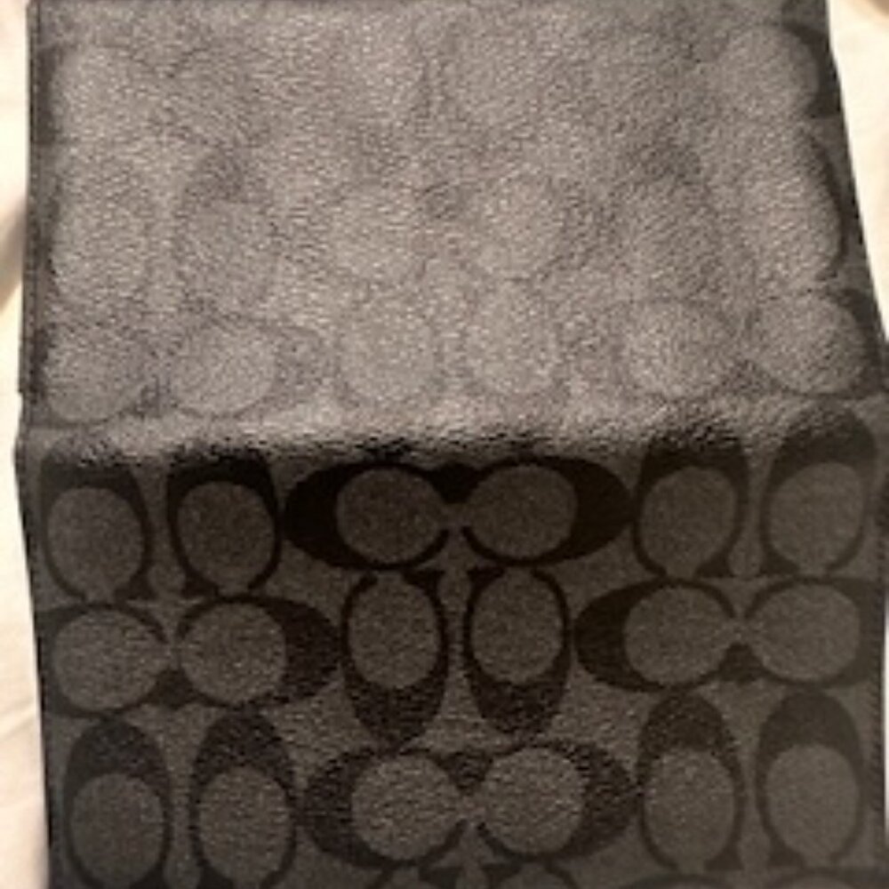 Coach Men's Checkbook Wallet - Picture 2 of 3